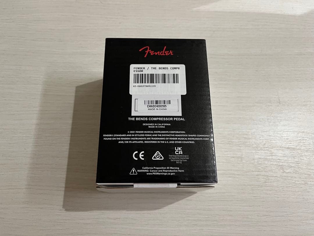 Fender THE BENDS COMPRESSOR コンプレッサー