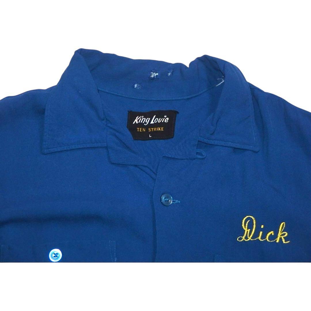 ▪️50s KING LOUIE ボーリングシャツ レーヨン ボックスシルエット