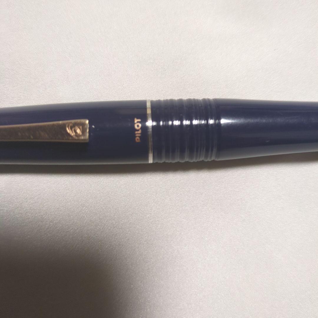 パイロット　万年筆　バンブー　BAMBOO　ネイビー　 希少14Ｋ585 刻印