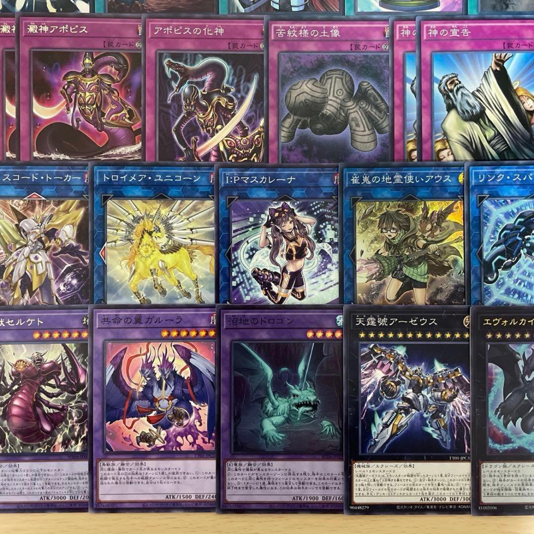 本格構築 王家の神殿デッキ リシドデッキ アポピスデッキ 刻印を持つ者