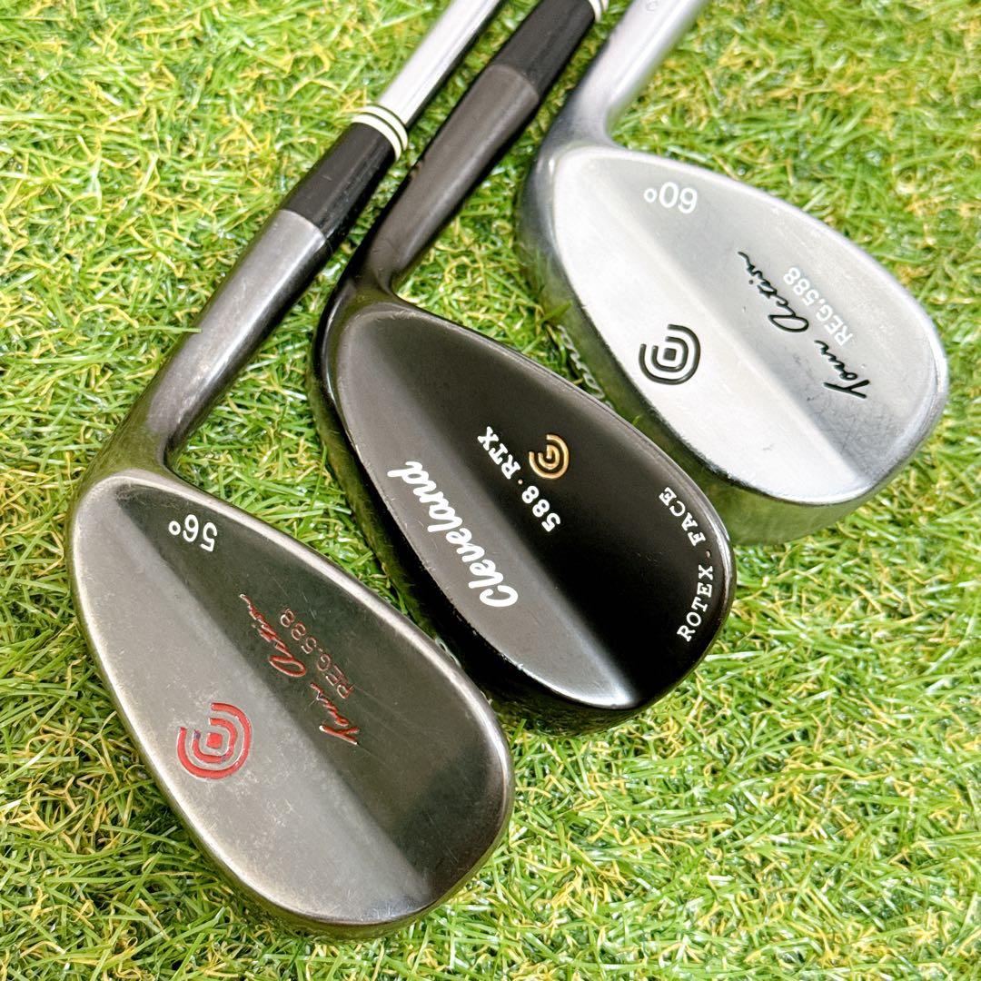 Cleveland ウェッジ 3本セット 56度 58度 60度【K471】