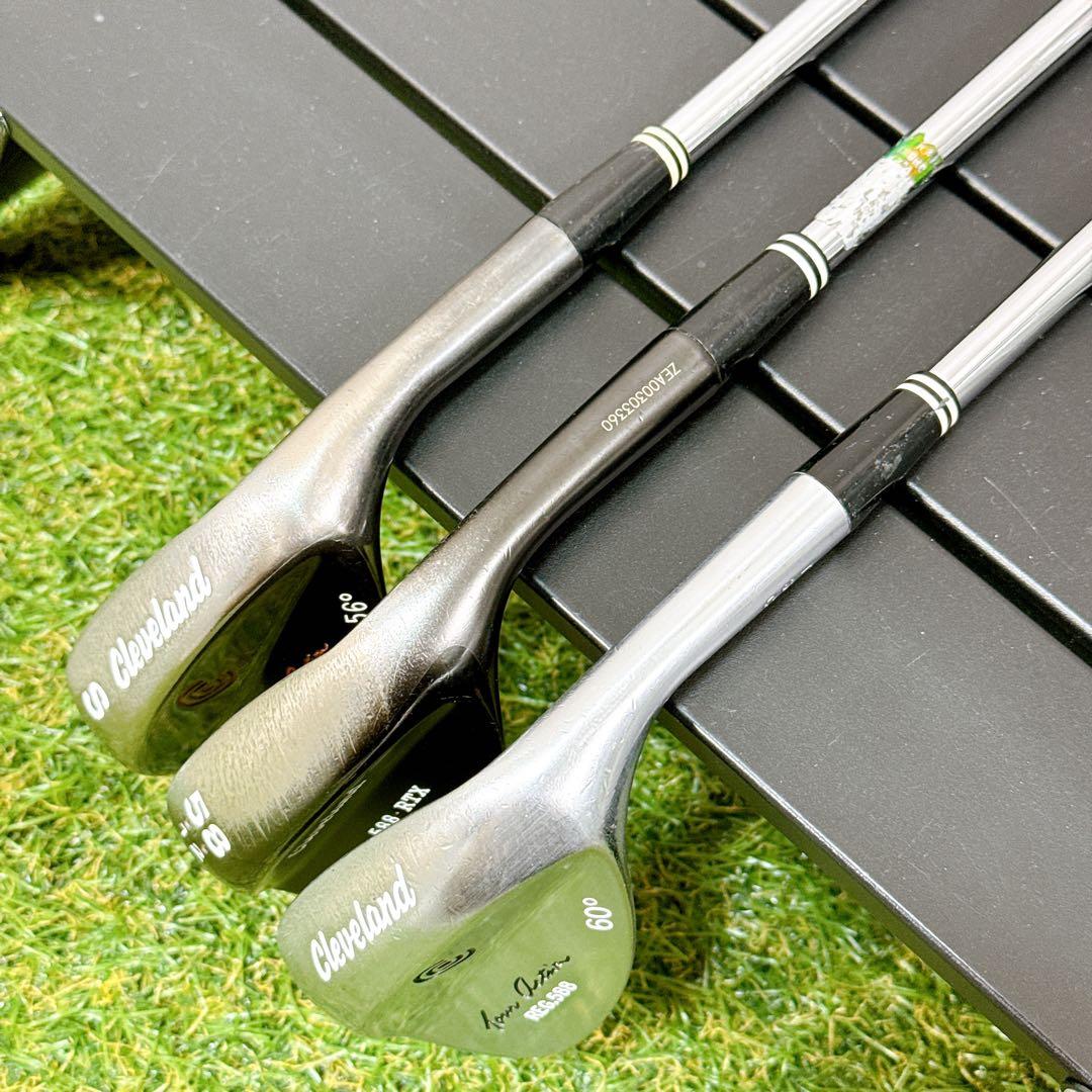 Cleveland ウェッジ 3本セット 56度 58度 60度【K471】