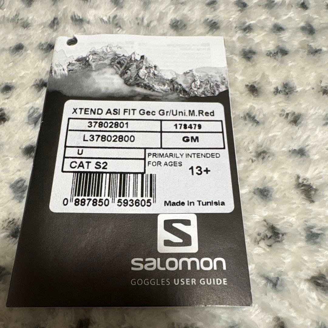 超美品　Salomon XTEND ASI FIT ゴーグル