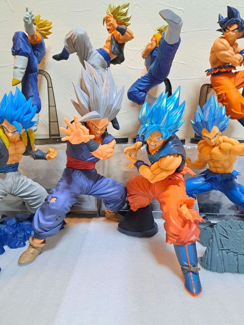 ドラゴンボール フィギュアまとめ売り 一番くじ 孫悟空 ベジータ 孫悟飯 11体