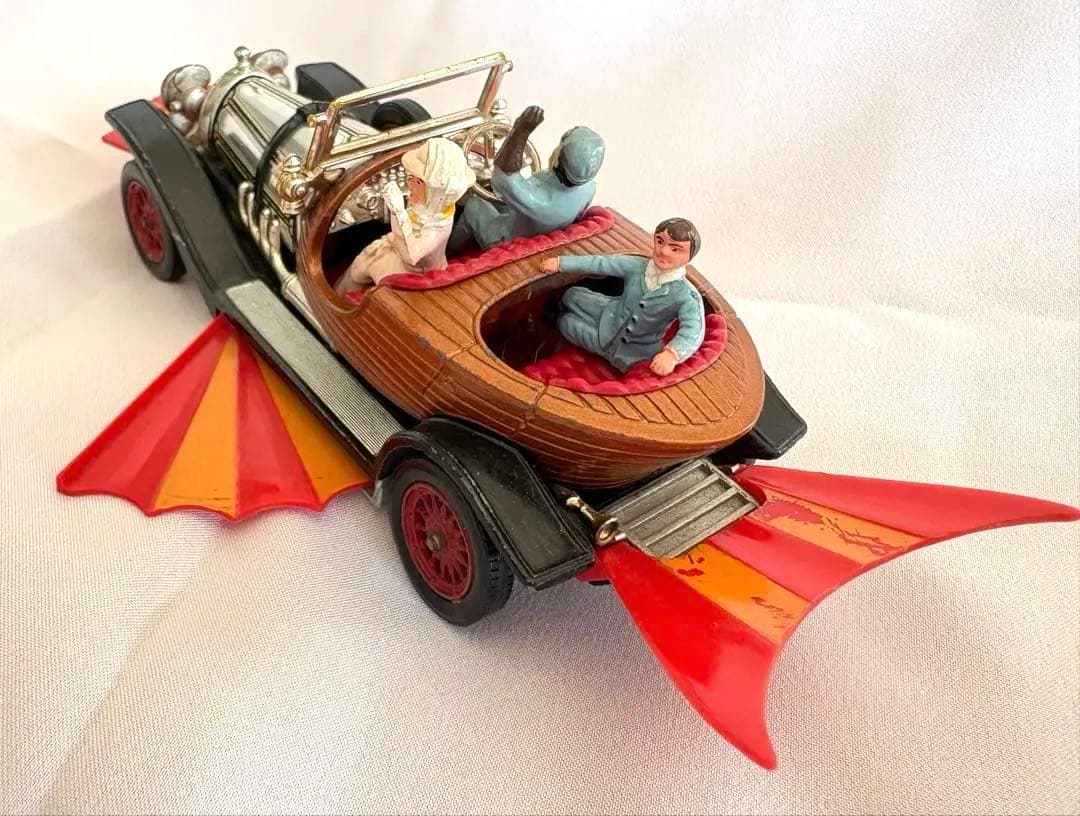 【希少・当時物】コーギー製 チキチキバンバン ミニカー ギミック稼働品