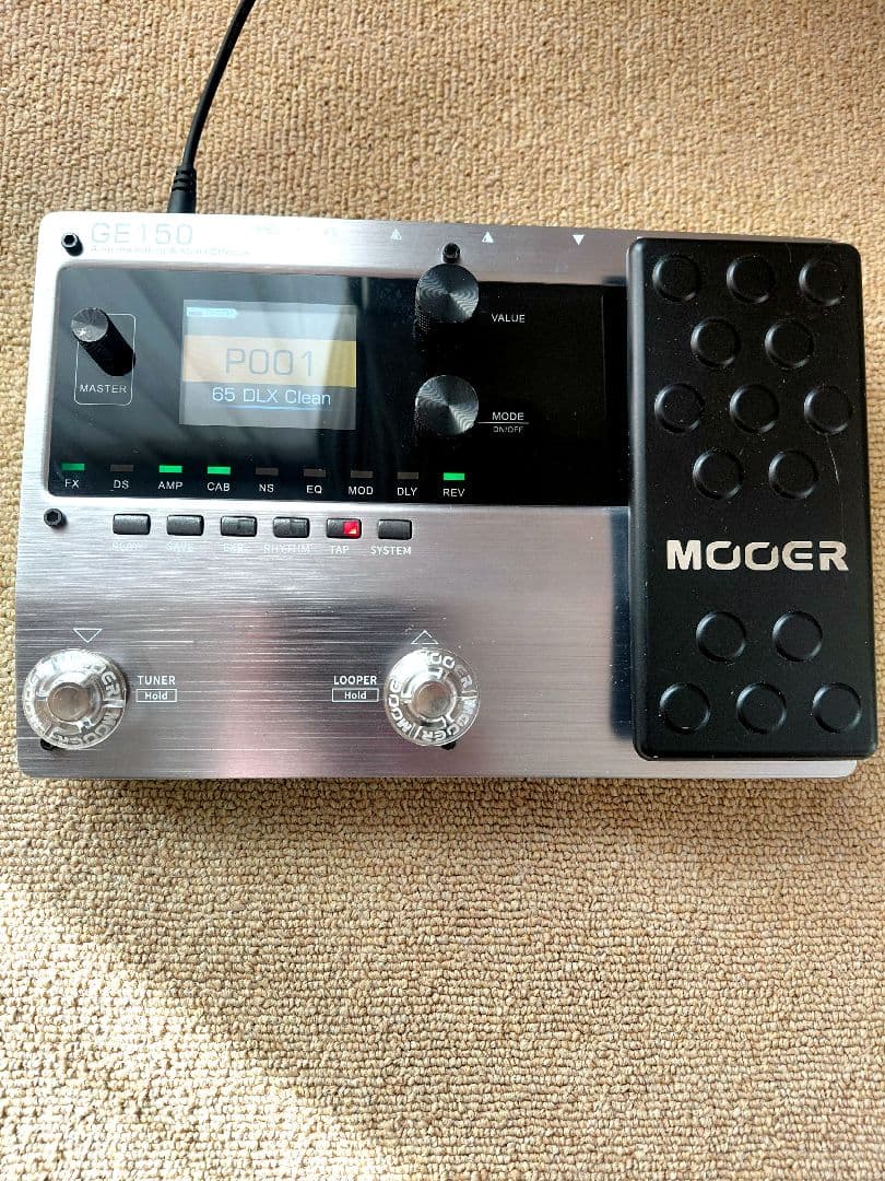 動作確認済み美品　Mooer GE150　マルチエフェクター