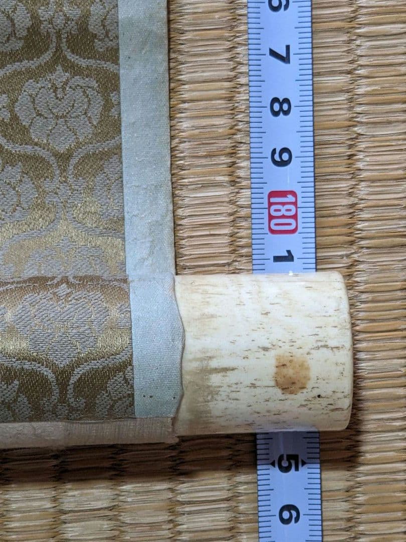 ♦犬と椿図 絹本水墨画 墨彩画 掛け軸？円山派 明治時代 鹿角古美術骨董品