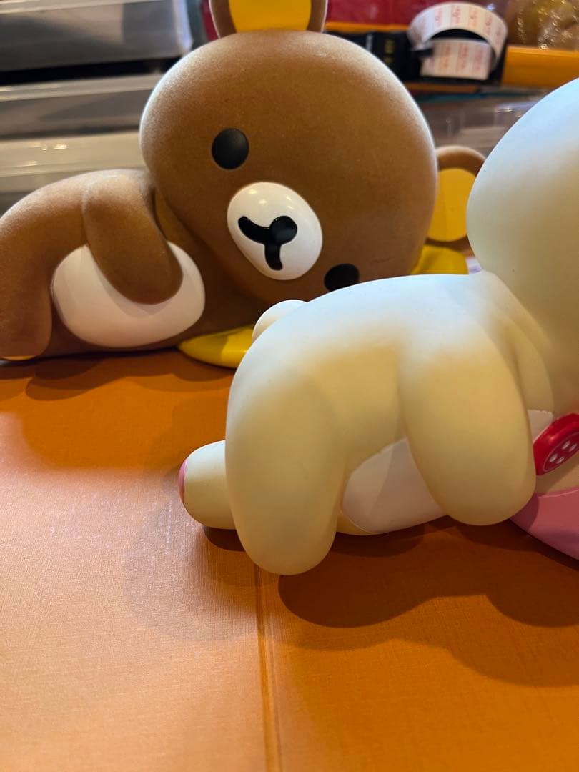 リラックマ　巨大貯金箱　3点セット　レア