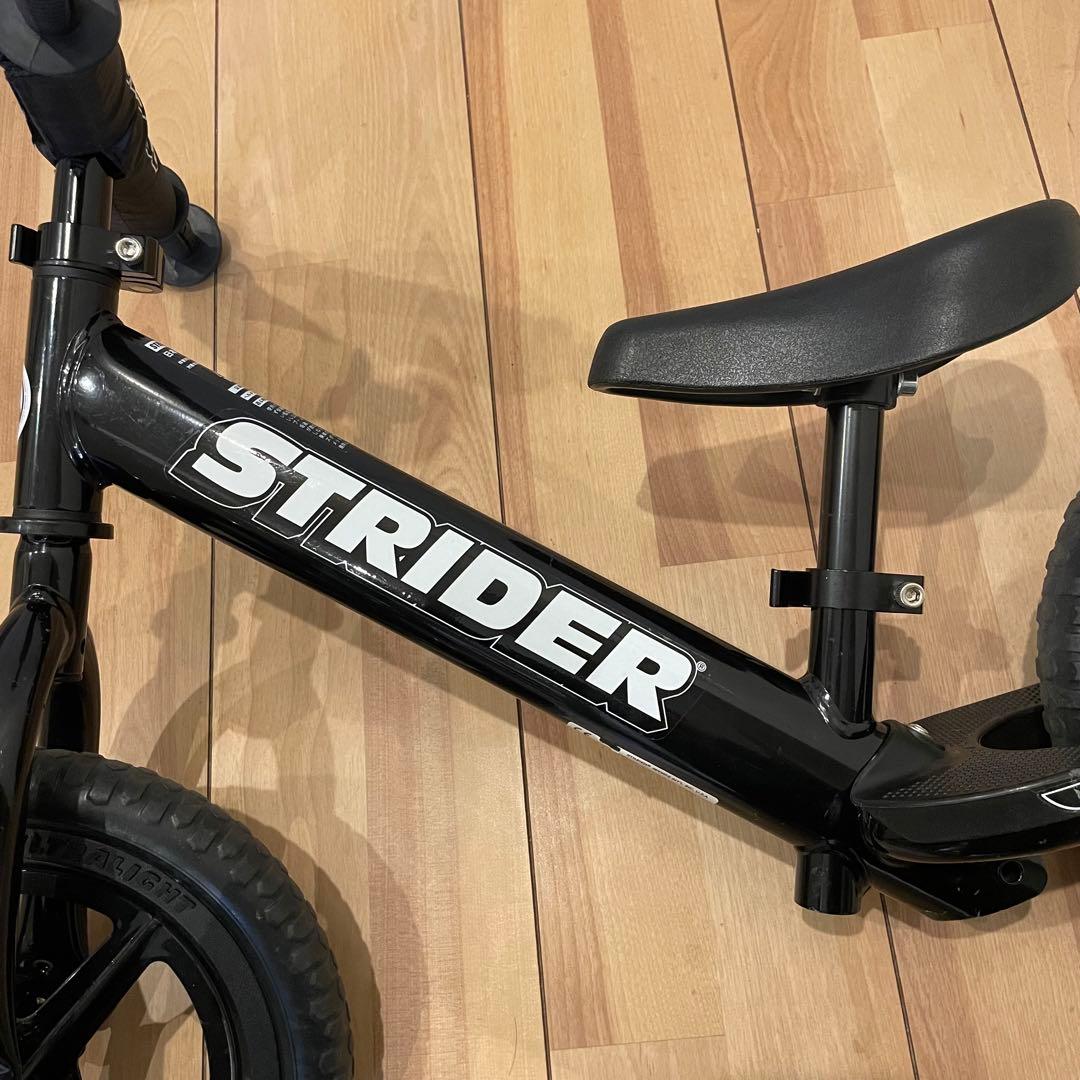 【美品】STRIDER 12インチ ブラック　スポーツモデル