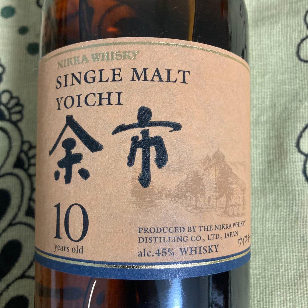 ニッカウイスキー 余市 シングルモルト 10年 700ml 未開栓