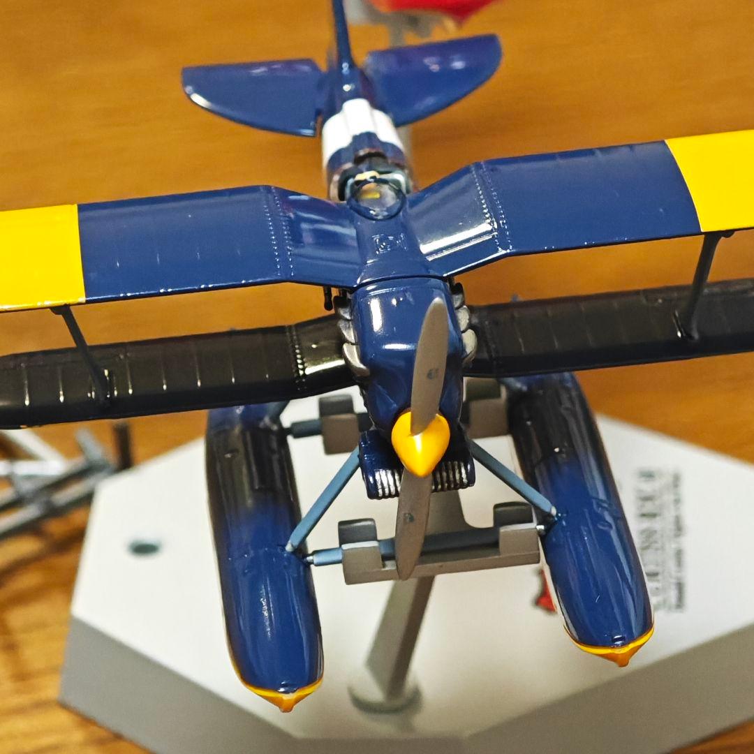 半完成塗装済み 紅の豚 サボイア S.21 試作戦闘飛行艇 カーチス R3C