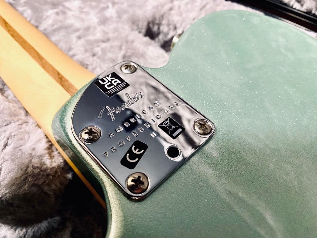 Fenderアメプロ II Telecaster ロック式ペグ