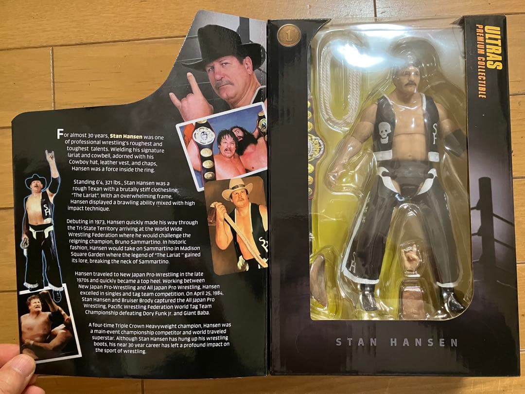プロレス フィギュア スタン ハンセン 新日本 全日本 WWE