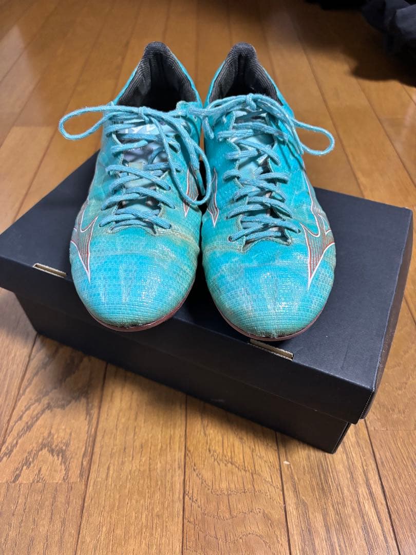 【入手困難】Mizuno α Azure Blue 26.0ワールドカップ限定