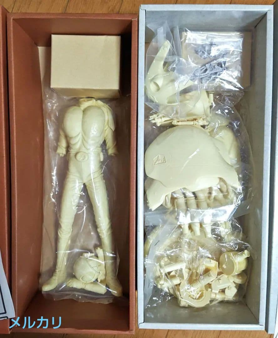 仮面ライダー１号 &サイクロン号　原作版　フィギュア　1/6スケール　未組立品