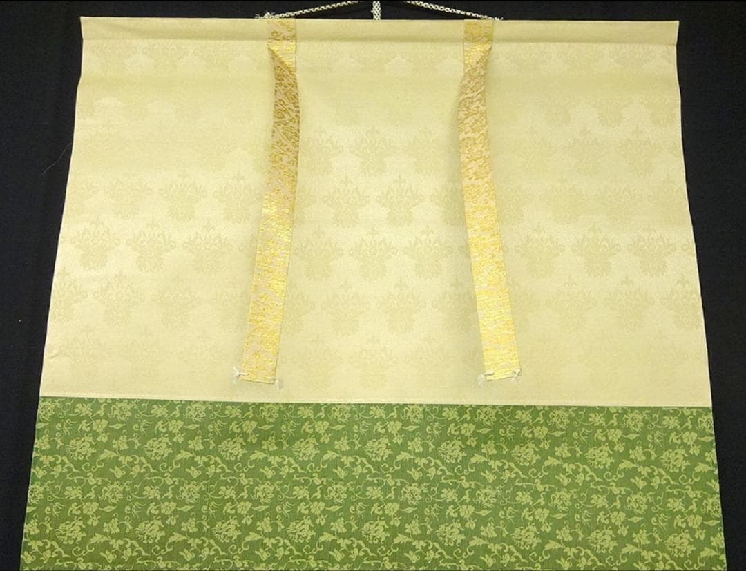 【真作】掛軸 三浦大幹『竹に雀図』絹本 肉筆 共箱付 掛け軸 w053019