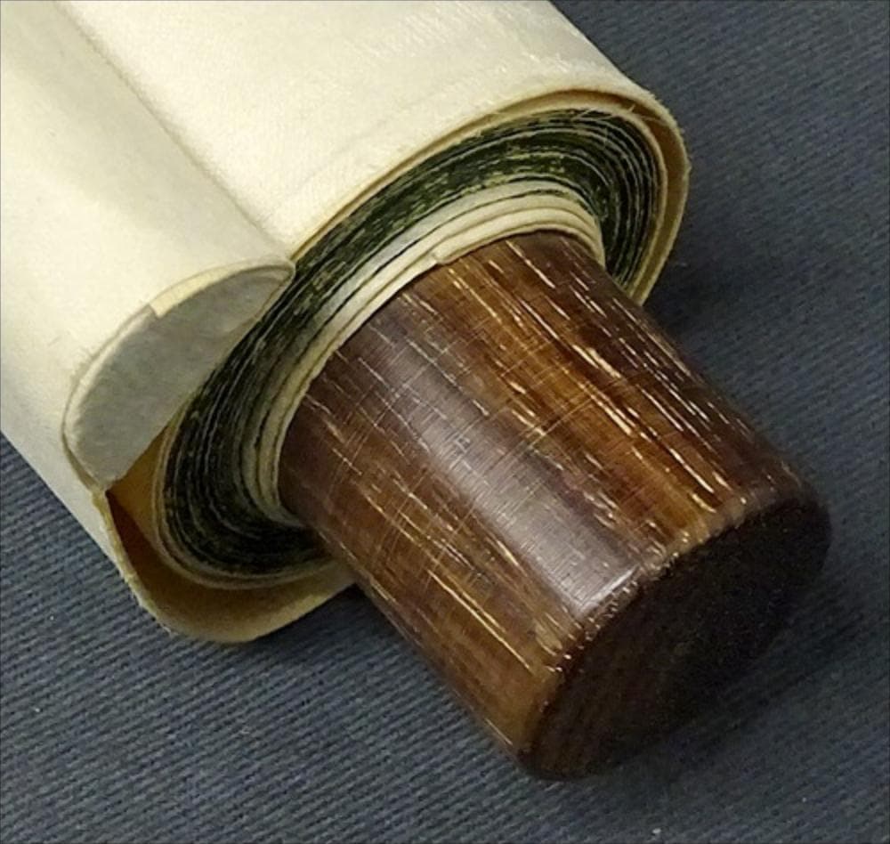 【真作】掛軸 三浦大幹『竹に雀図』絹本 肉筆 共箱付 掛け軸 w053019