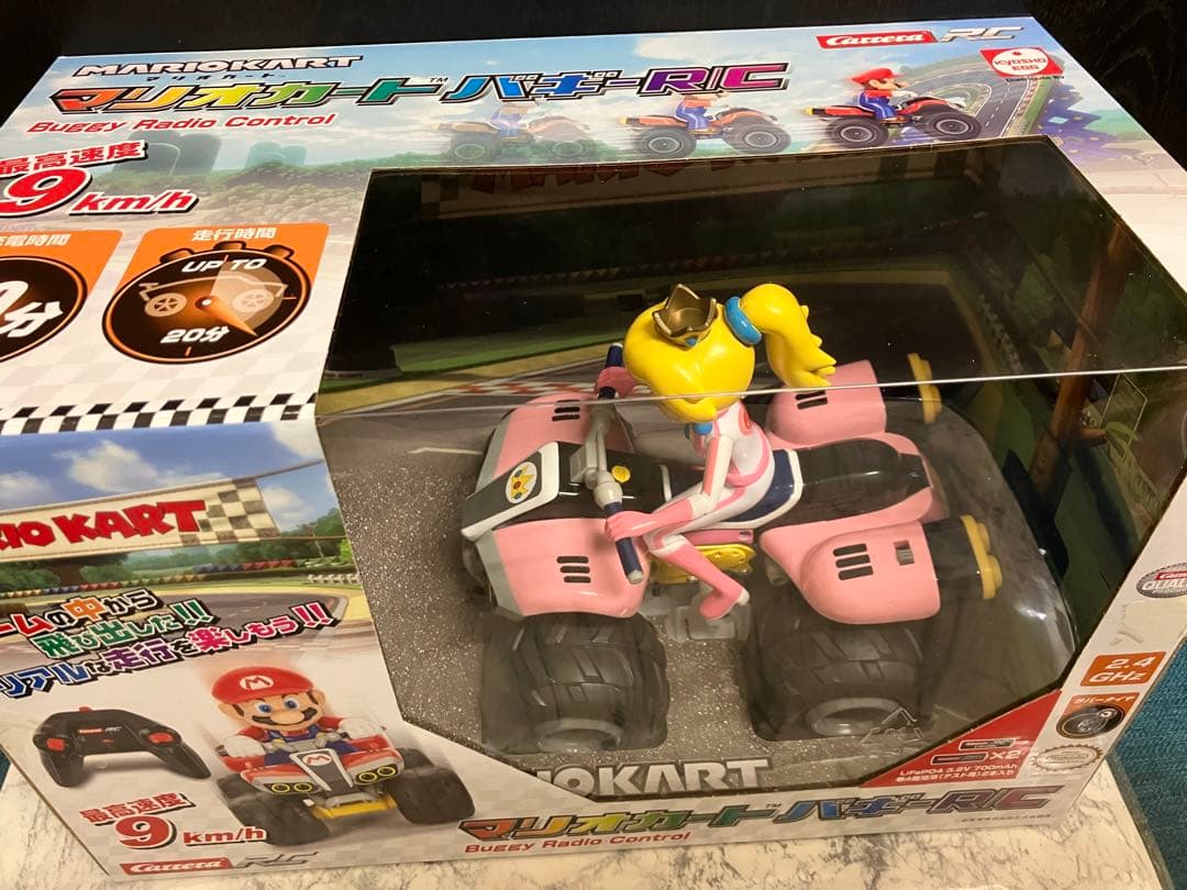 【ぴちぴちピーチ姫】マリオカート バギーR/C 激レア　ピーチ姫ver.