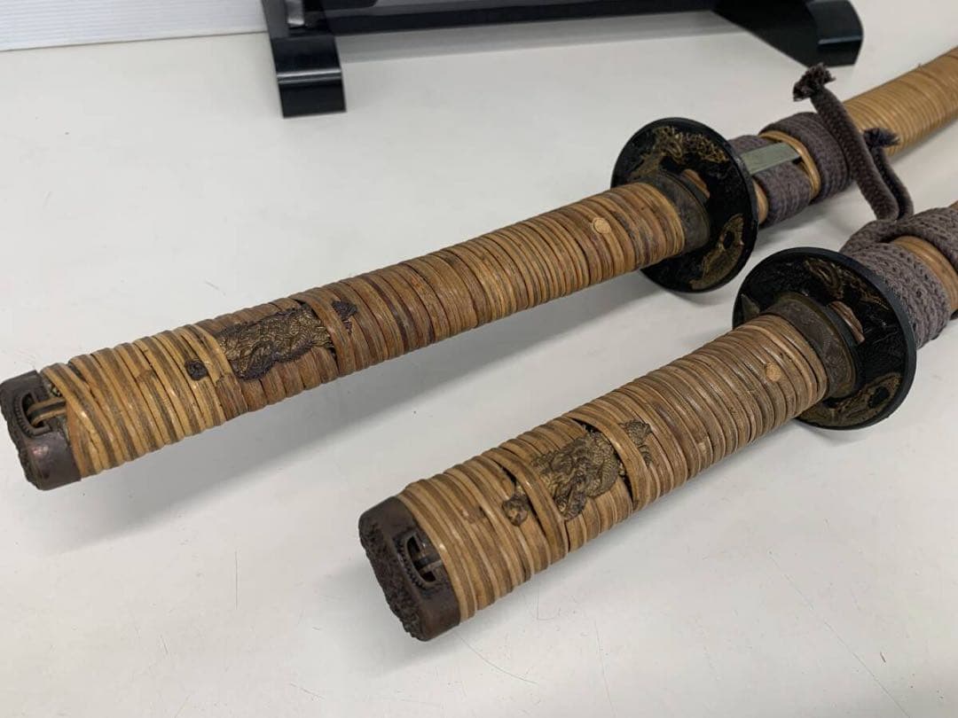 総藤巻拵　打刀•脇差　模造刀