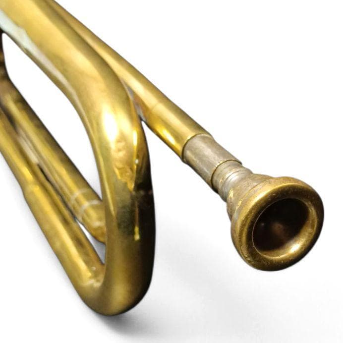 下倉楽器 シモクラ 海上自衛隊 信号ラッパ 信号喇叭 二つ巻き