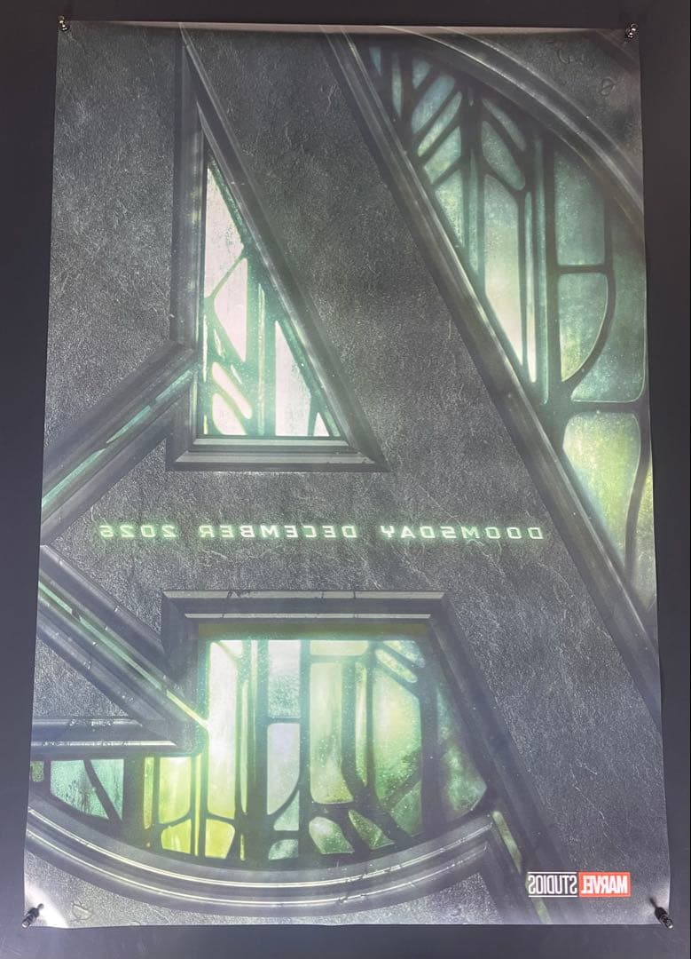 *枚数限定*映画館用両面印刷ポスターINTL版:アベンジャーズ ドゥームズデイ