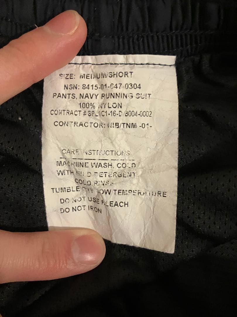 US NAVY トレーニングウェア　ミントコンディション　セットアップ