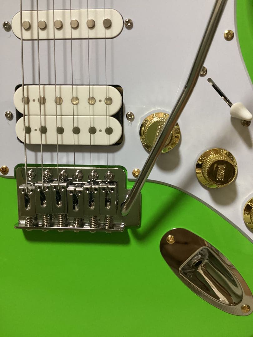 クレイマー Kramer エレキギター ストラトキャスター グリーン 美品