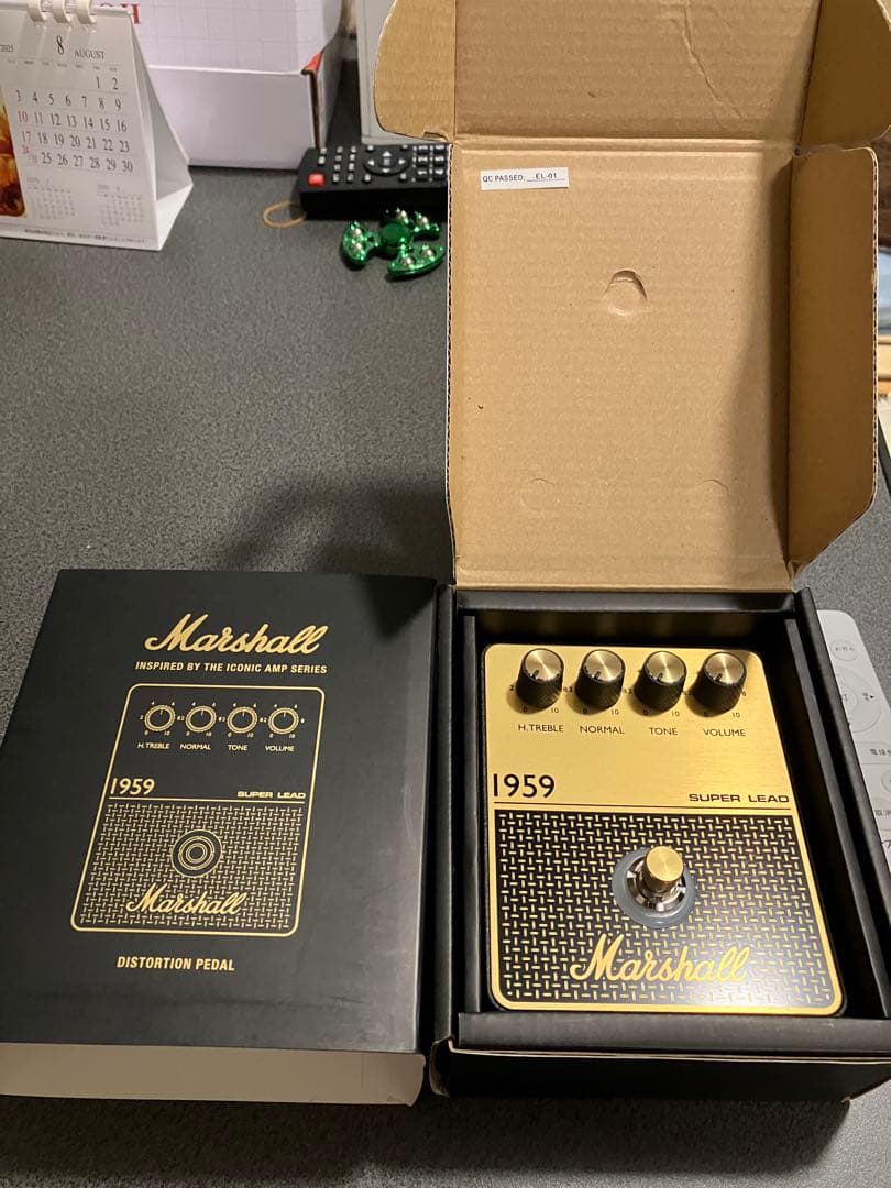 ギター Marshall 1959 super lead Overdrive Pedal