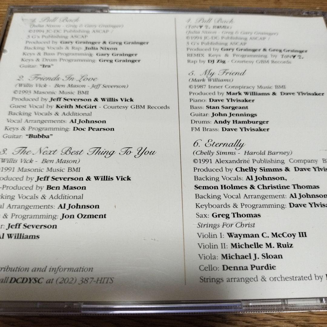 洋楽 Julia Nixon Pull Back EP 1994 R&B NJS