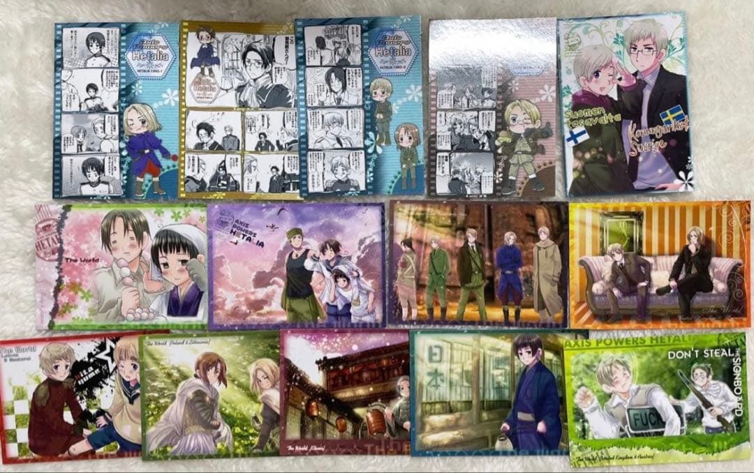 ヘタリア トレカまとめ売り 初版 Axis Powers HETALIA