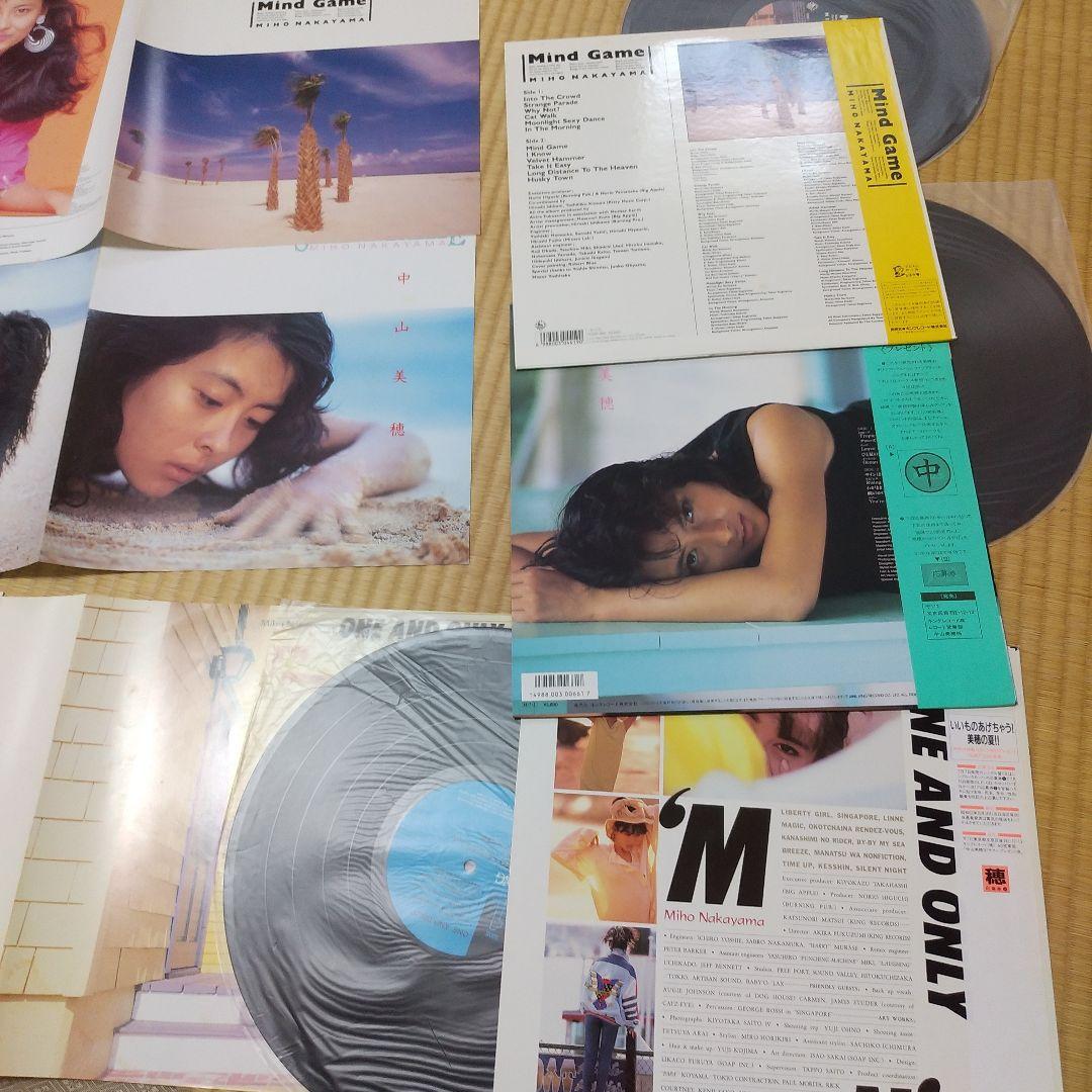 中山美穂　LP3枚まとめ売り