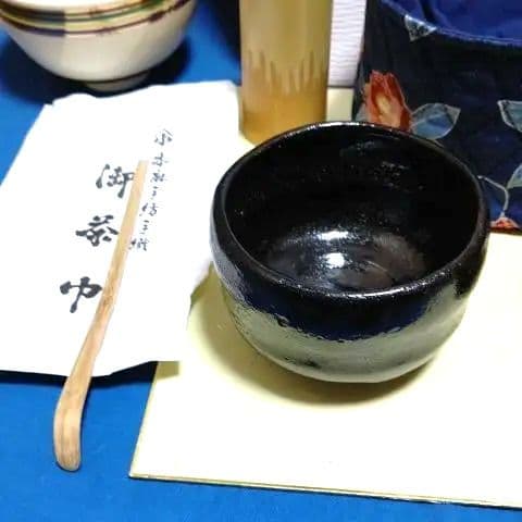 お茶一服セット、巾着入り、さ番