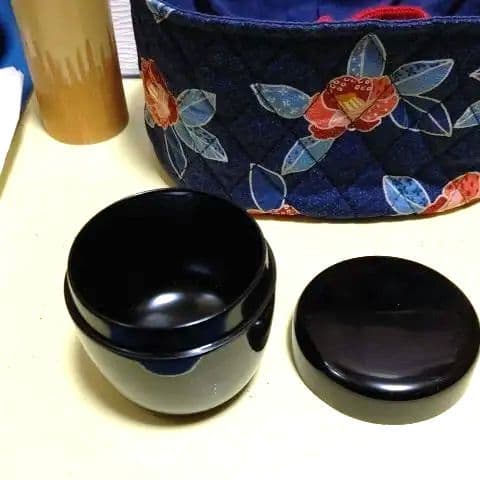 お茶一服セット、巾着入り、さ番