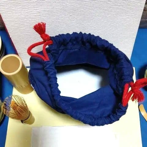 お茶一服セット、巾着入り、さ番