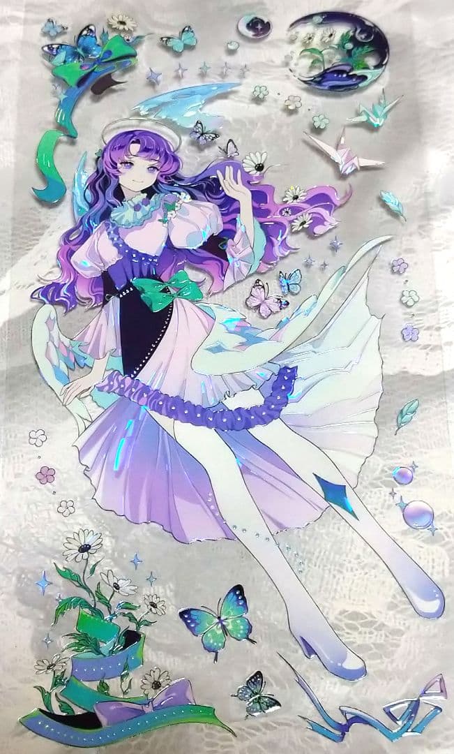 J660＃银河星斗(贝壳光)studiovi切り売り海外人物マステ女の子