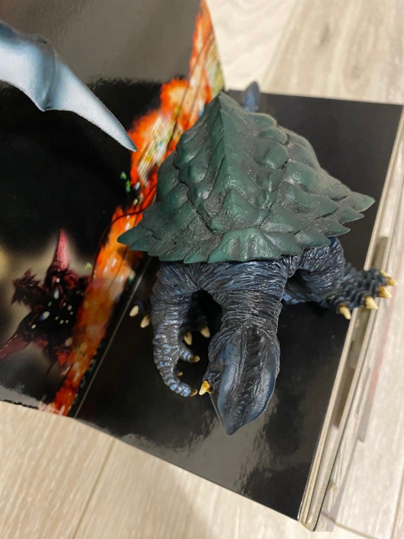 【限定超希少】ガメラ3 邪神覚醒 公開告知限定訴求パネル＆フィギュア