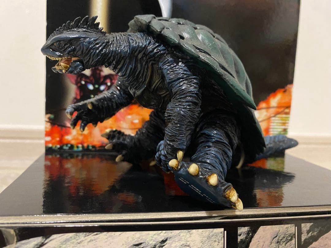 【限定超希少】ガメラ3 邪神覚醒 公開告知限定訴求パネル＆フィギュア