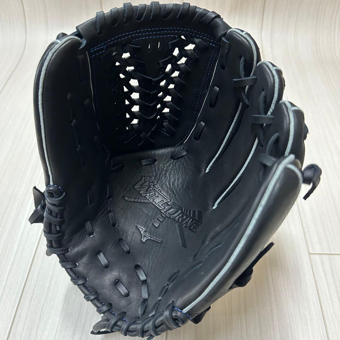 ミズノ　一般軟式用ウィルドライブ ブルー　オールラウンド用　右投げ　新品