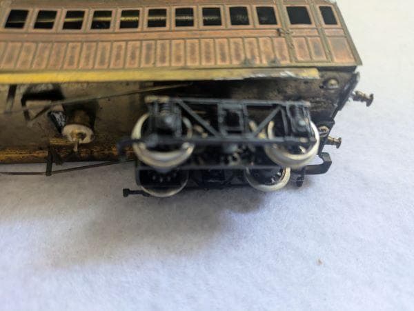 Y【ジャンク品】鉄道模型 客車 改造あり 部品取り 欠品あり S