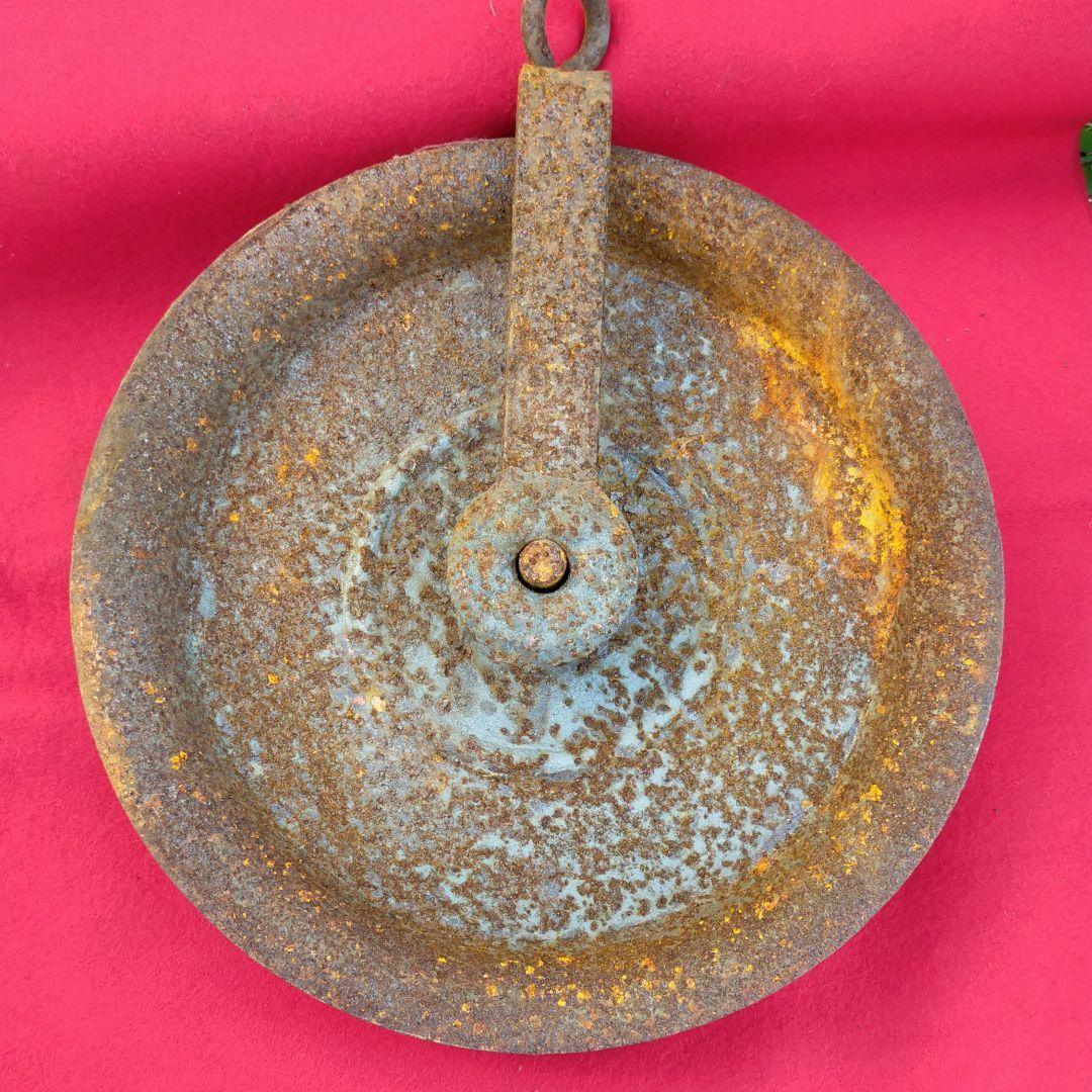 昭和レトロ・滑車・ガーデニング・アンティーク・古道具