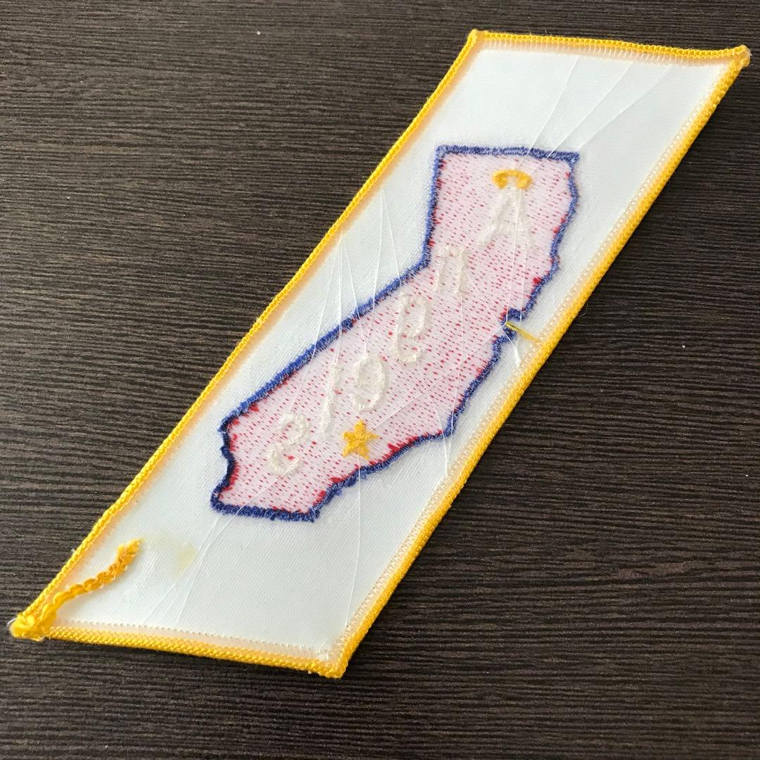 ヴィンテージ 刺繍 ワッペン 1970 1980 アメリカ ロサンゼルス T