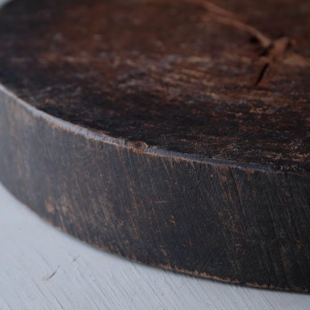 古い木製花台　オブジェ 置物 座卓 サイドテーブル 古家具 古道具 アンティーク