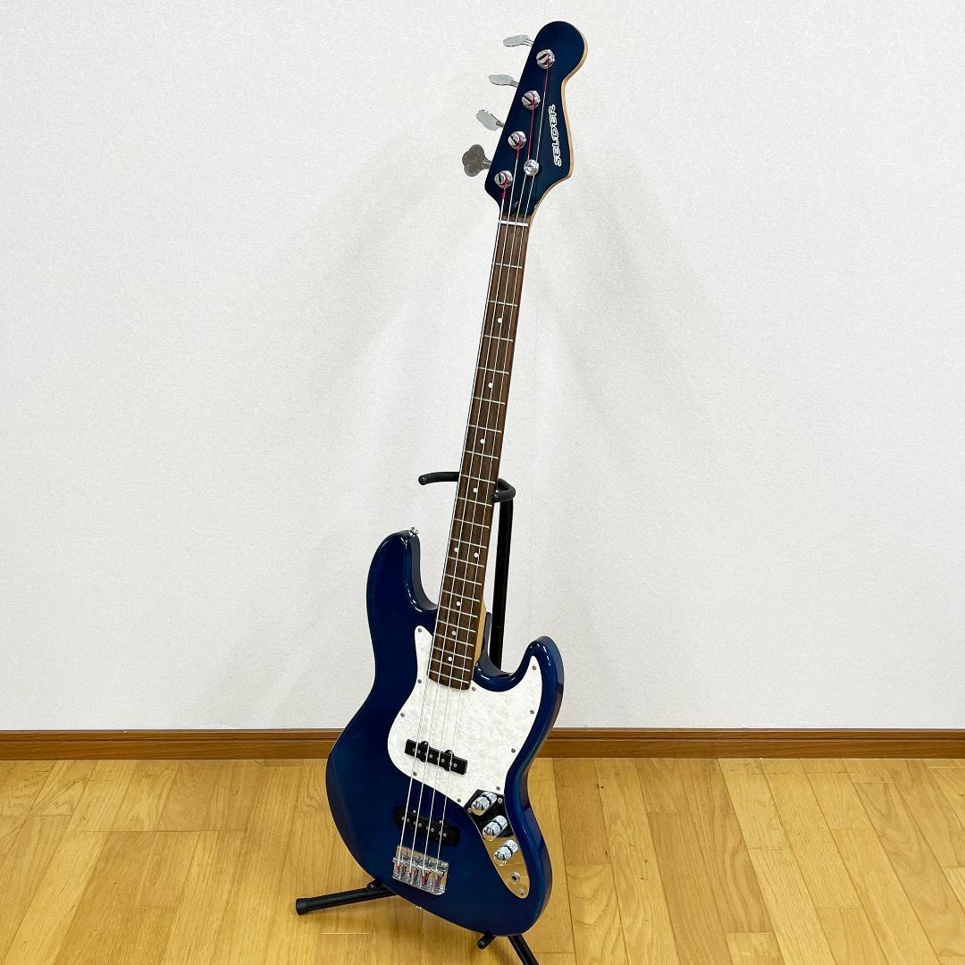 SELDER ジャズベースタイプ エレキベース 青 ネイビー