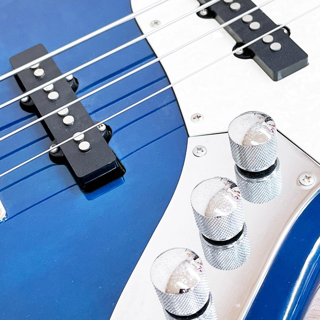 SELDER ジャズベースタイプ エレキベース 青 ネイビー