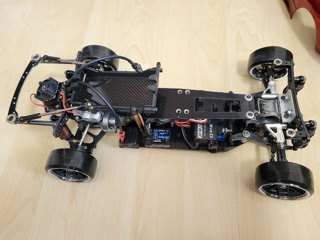 タミヤ　TA02 ドリフト仕様　魔改造　ドリラジ　RWD