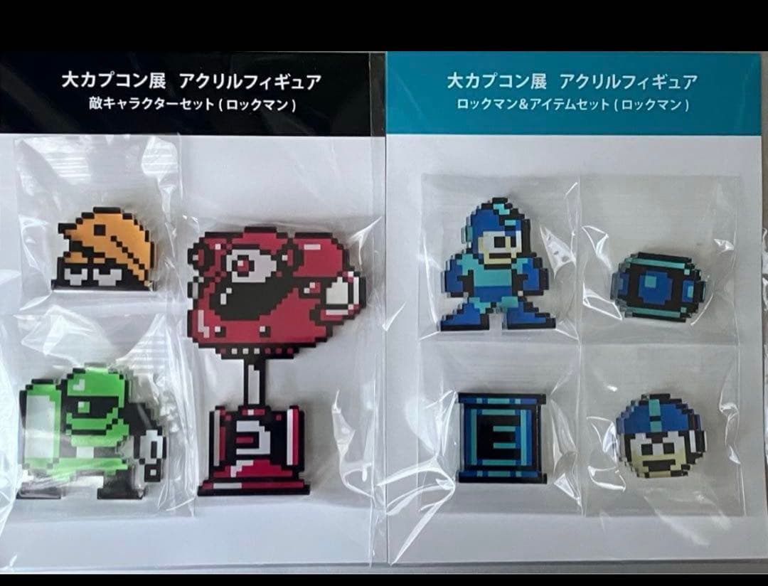 大カプコン展　ロックマンアクリルフィギュア3種セット