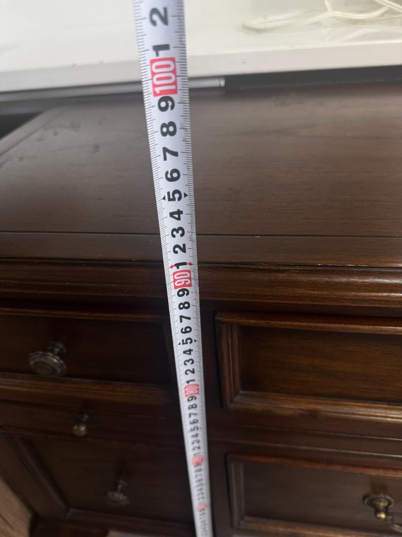 クラシックスタイル文机 ダークブラウン 174