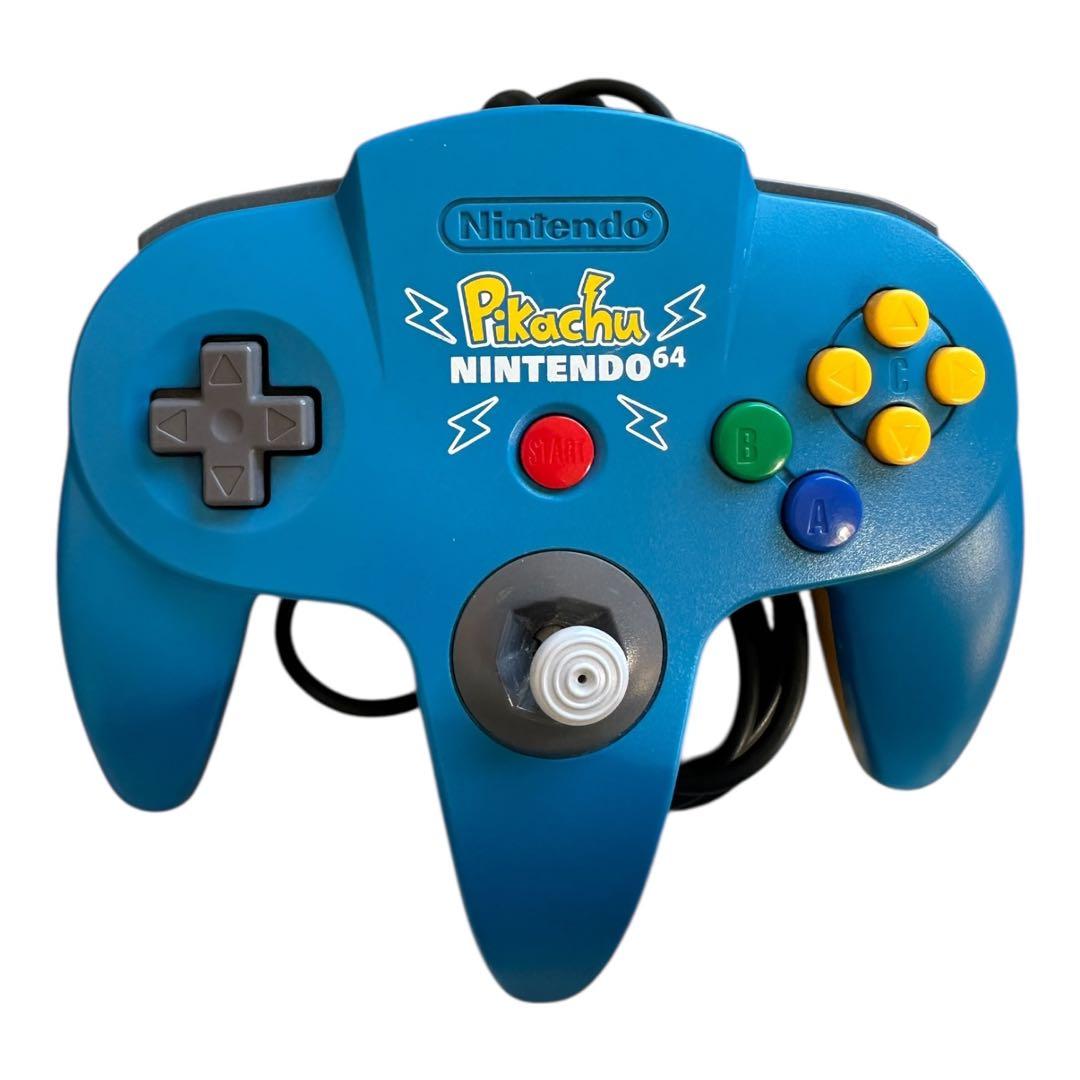 ニンテンドー64 本体　ピカチュウ　ブルー　イエロー　限定　ポケモン