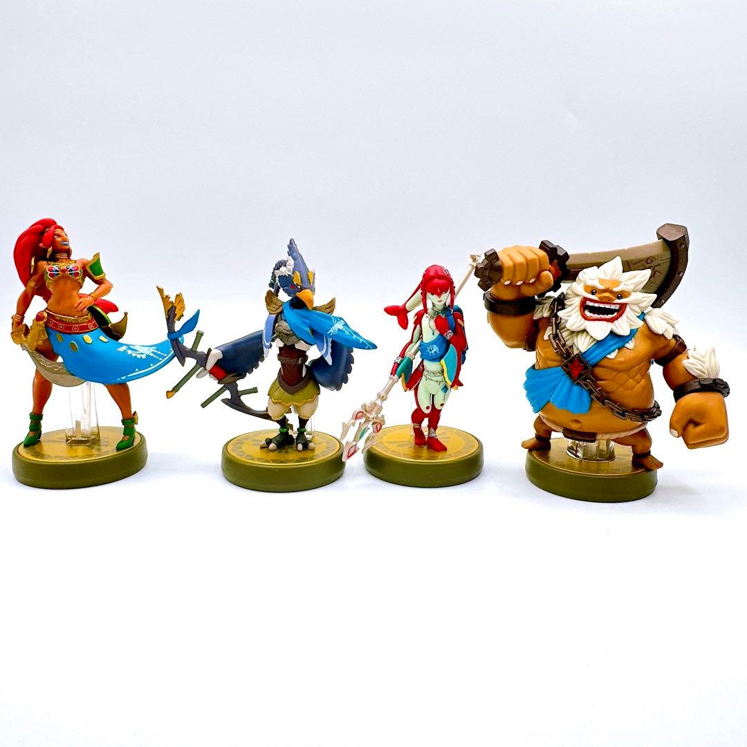 amiibo ゼルダの伝説 4人の英傑セット スイッチ ブレスオブザワイルド