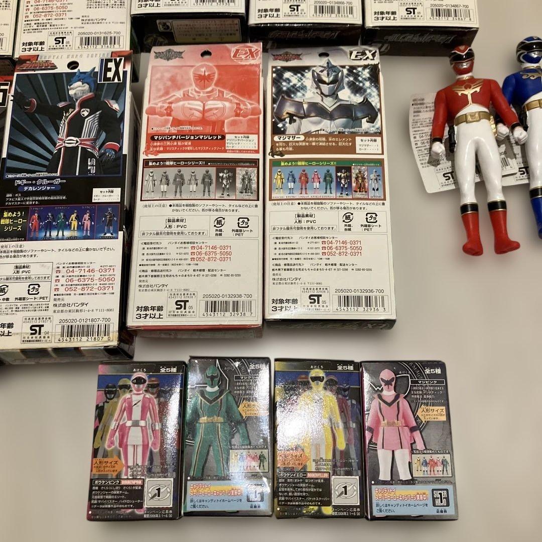 戦隊ヒーローシリーズ　まとめ　18点